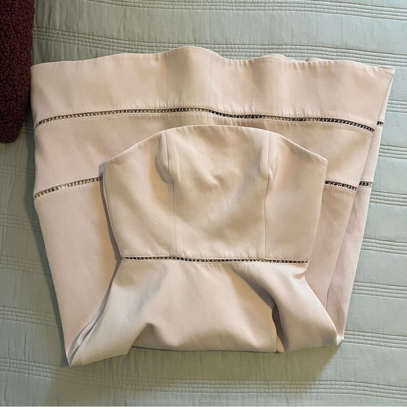 KEEPSAKE the Label Blush Strapless Dress Travel Wedding Formal - Picture 6 of 9